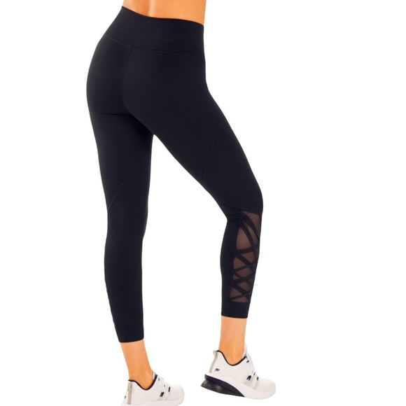 Fabletics Pants - Fabletics Powerhold Dynamic hi Waisted Lattice 7/8